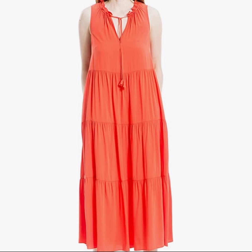 NWT Maxi dress by Max Studio… color Papaya